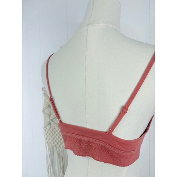 Lululemon Ever Essentials Bralette Womens Large Clsc Coral Pink - Picture 8 of 9